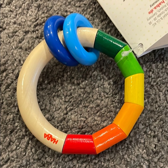 Vibrant Red and Orange Learning Toy Ring - Picture 5 of 5